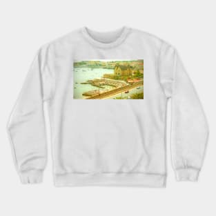 Estoril~Cascais bay Crewneck Sweatshirt